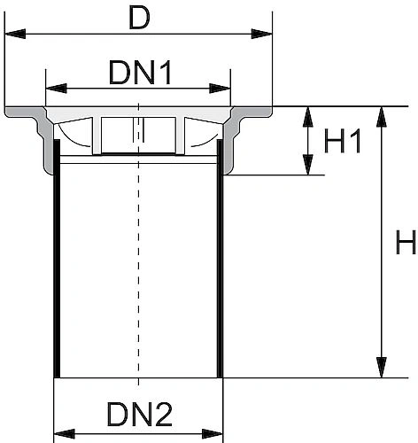 Люк чугунный Ostendorf с решёткой и телескопической трубой Д400, 400 кН Люк чугунный Ostendorf с решёткой и телескопической трубой Д400, 400 кН