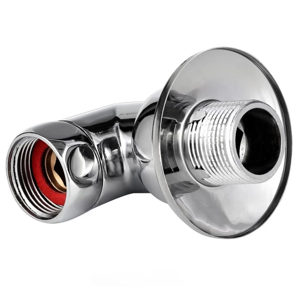 Соединитель Aquasfera 9204 1″ Ду25 Ру16 для полотенцесушителя корпус - латунь хромированная, угловой с отражателем