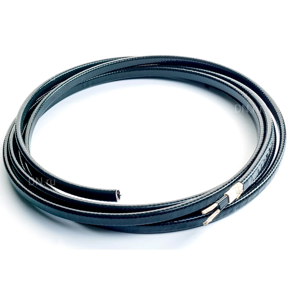 Кабель саморегулирующийся Extherm 15LXHTR2-CT нагревательный long line, 15.0х8мм, мощность - 15Вт/м, сечение - 5.26мм2, материал изоляции - фторопласт, цвет - черный, 220-240В (кратно 500м) 15LXHTR2-CT