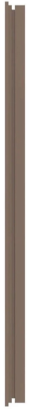 Экран радиаторный ERA ПР 600х900 фланец, материал – пластик, коричневый