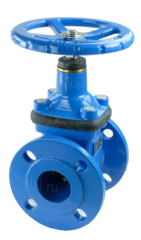 Задвижка клиновая Tecofi VOC4241C Ду100 Ру10/16 фланцевая, клин - обрезиненный, шпиндель - невыдвижной, корпус - чугун, уплотнение - EPDM, со штурвалом