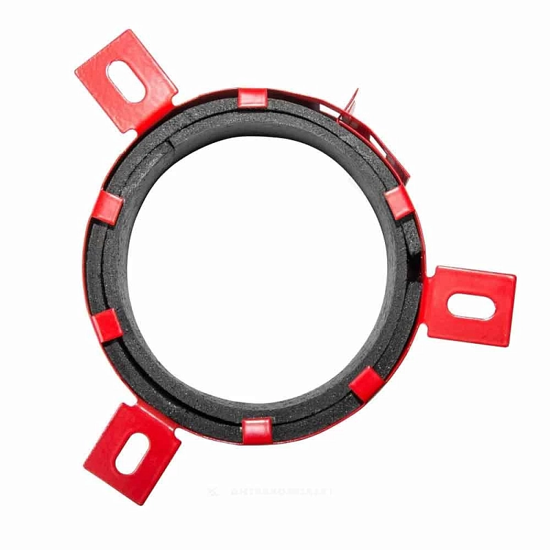 Муфта противопожарная K-FLEX K-Fire Collar Дн50 для труб, материал - сталь, цвет - красный, отгрузка кратно 116шт