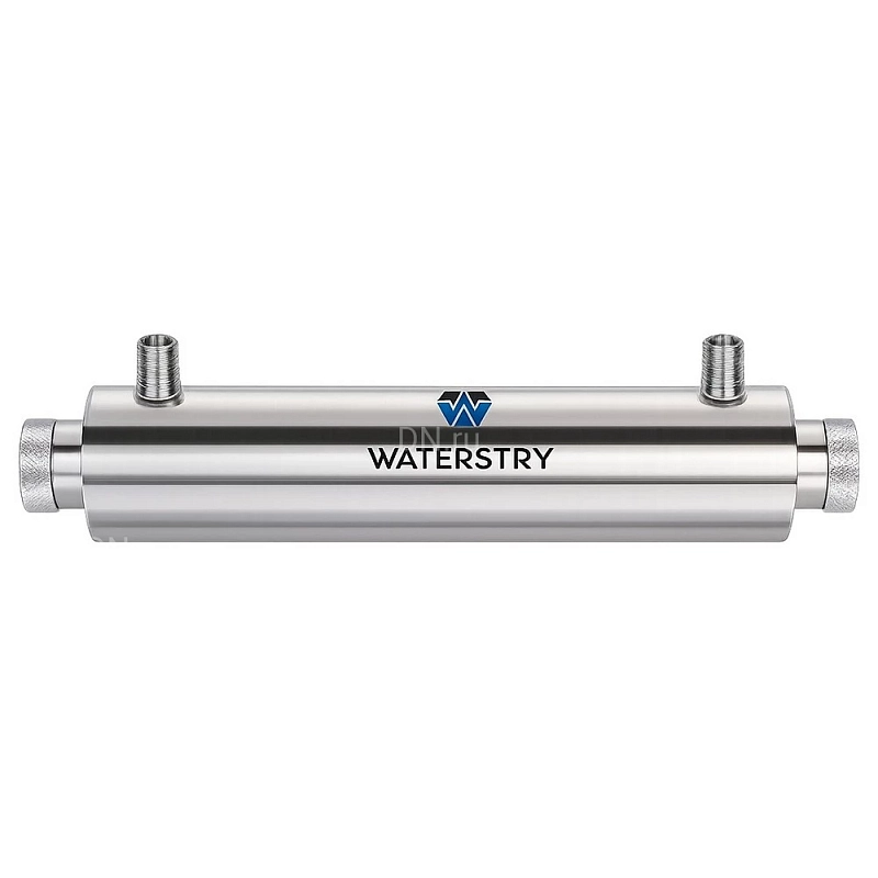 УФ-стерилизатор WATERSTRY UVLite 8GPM размер присоединения - 1″, производительность - 1.8м3/ч, мощность UV лампы - 30Вт, объем - 2.65л